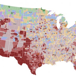 Mapa interativo mostra distribuição dos imigrantes nos EUA Mapa interativo mostra distribuição dos imigrantes nos EUA