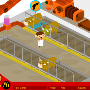 Jogo ataca funcionamento do McDonald´s Jogo ataca funcionamento do McDonald´s