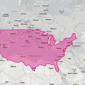 Mapa digital permite comparar a verdadeira área dos países Mapa digital permite comparar a verdadeira área dos países
