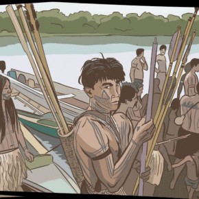 A luta dos índios Munduruku contra hidrelétrica contada visualmente A luta dos índios Munduruku contra hidrelétrica contada visualmente